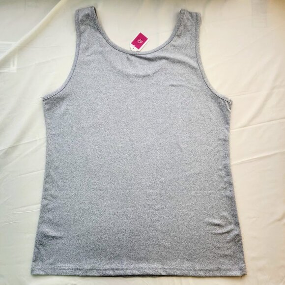 Medium Grey Jeep Tank Top with Animal Print Lettering - Picture 6 of 6